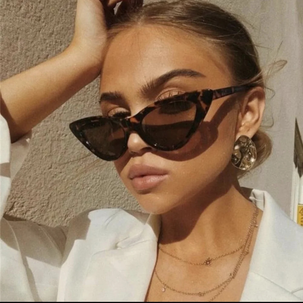 Private Label Tortoise Shell Cat-Eye Sunglasses